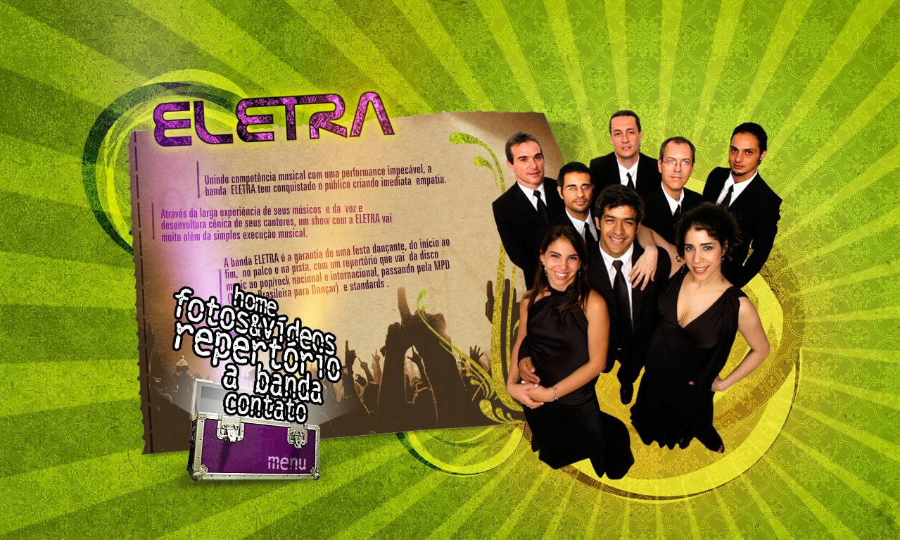 Banda Eletra old website